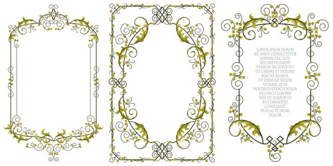 Element flower for labels, banner and other design.