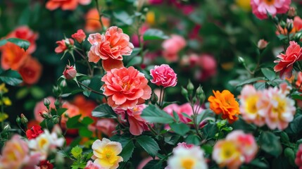Fototapeta premium Blooms in the garden