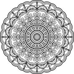 Mandala Letter Size Islam Arabic Pakistan Indian Color Floral Mandala Drawing for Kids Floral Pattern Abstract Mandala Good for the Soul EASY to Color Circle Mandala Tshirt Design Cricut Silhouette