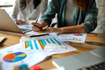 Collaborative Academic Planning: Parent and Teacher Setting Student Goals with Charts and Progress Reports