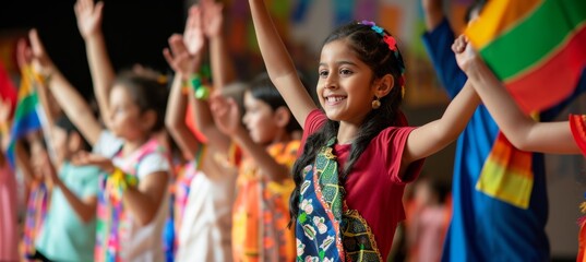 Multicultural School Festival Celebrating Traditions with Dance, Music, and Cultural Showcases
