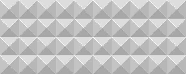Obraz premium White seamless 3d geometric pattern with optical illusions for wrapping paper, banner, cover design, catalog. White modern premium background. Wallpapers. 3D Tiles