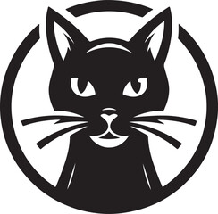 Cat head Illustration 