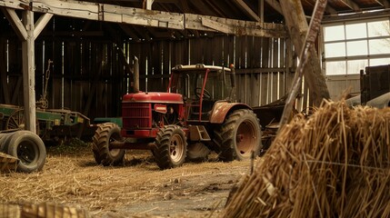 Agricultural Equipment at Rest