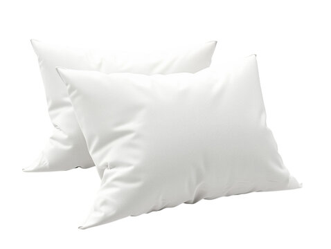 Pair of Fluffy White Pillows