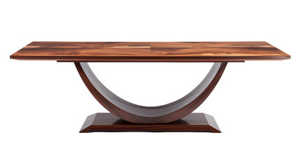 Elegant Wooden Dining Table with Modern Design