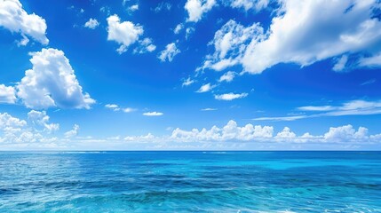 Obraz premium Bright blue ocean view