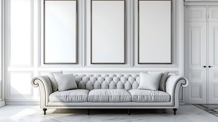 interior painting wall background with abstracts white frame on the wall background with abstract splash of the colors on the wall with ceiling new design and frames 