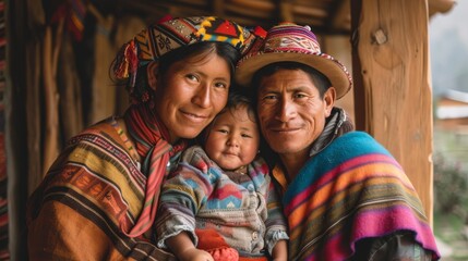 a family in the culture