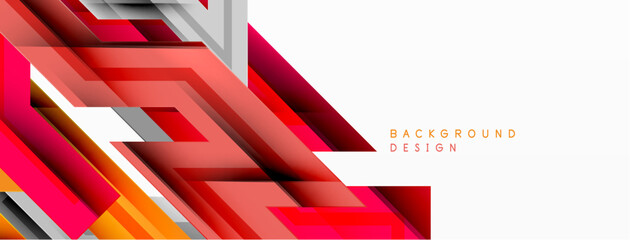 Dynamic lines geometric background. Vector Illustration For Wallpaper, Banner, Background, Card, Book Illustration, landing page