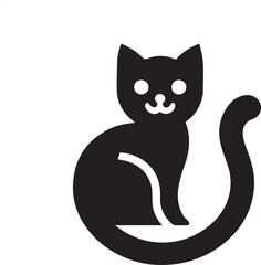 black and white cat