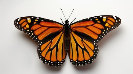 Fototapeta premium Monarch Butterfly Species Found in Southern South America