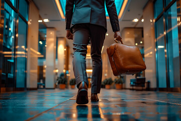 Obraz premium people walking in the office