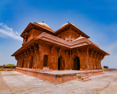 House of Birbal at Fatehpur Sikri in Uttar Pradesh, India Mughal King Akbar Built these structures during his rule