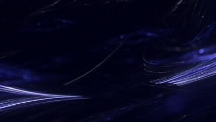 Futuristischer lilaner Lichteffekt in hell leuchtender Energiestruktur. Geschwindigkeitseffekt....