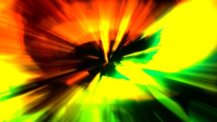 Futuristischer Lichteffekt in hell leuchtender Energiestruktur. Geschwindigkeitseffekt. Abstrakte...