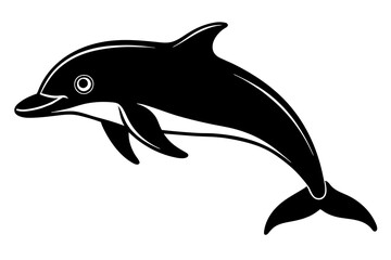 dolphin fish vector illustration