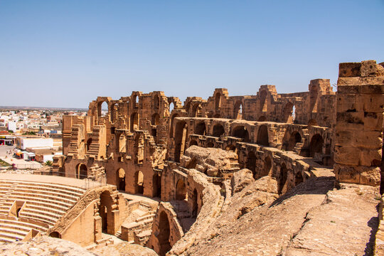 Amphitheater in El Jem, 2024 in may
