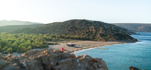 Vai Beach, Europas größter natürlichen Palmenstrand