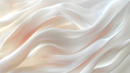 Obraz premium Luxury elegant background abstraction fabric. 3d illustration, 3d rendering.