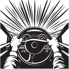 Collection of car and vehicle illustrations © RABBI