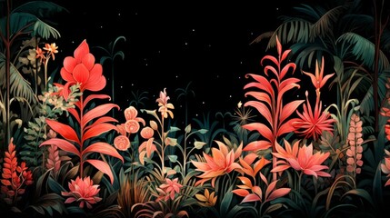 Colorful flower backdrop for distinctive greeting cards and artistic diy projects