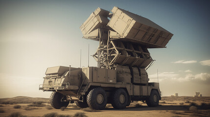 ground air defense system. protection of the sky 
