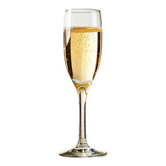 Isolated-champagne-flute-with-bubbly-liquid-perfect-for-celebratory-and-festive-designs