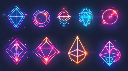 Naklejka premium light, design, disco, texture, pattern, computer, illustration, technology, vector, space, digital, dots, pink, purple, backdrop, electronic, circle, party, grid, concept, blue, matrix, tech, web, hex