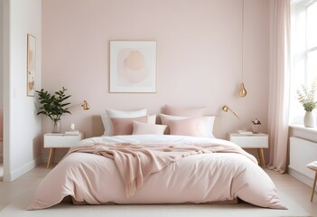 white and gold theme modern interior