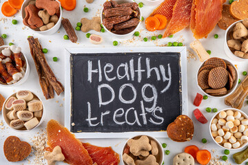 Healthy snacks, dog training treats