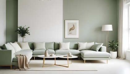 white and gold theme modern interior