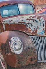 old rusty car