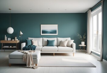 white and gold theme modern interior