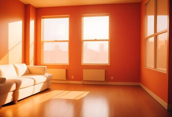 white and gold theme modern interior