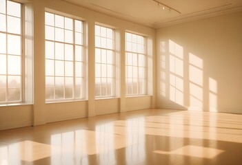 white and gold theme modern interior