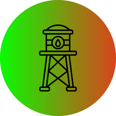 Water Tower Icon