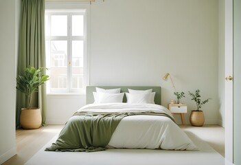 white and gold theme modern interior