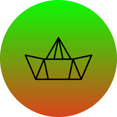 Paper Boat Icon