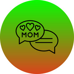 Bubble Speech Icon