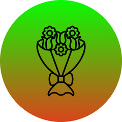 Flower Bouquet Icon