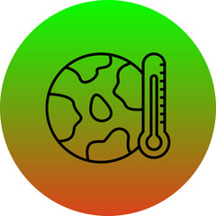 Global Warming Icon