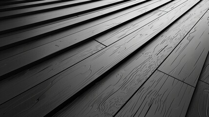 Obraz premium Siding installation flat design top view exterior siding 3D render black and white