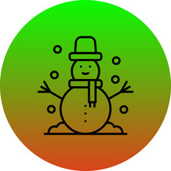 Snowman Icon