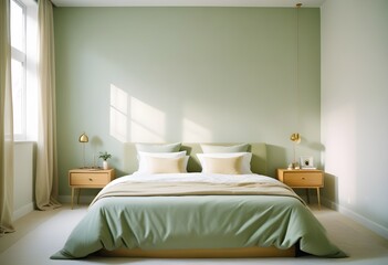 white and gold theme modern interior