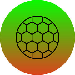 Fototapeta premium Soccer Ball Icon