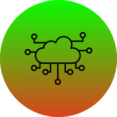 Cloud Computing Icon