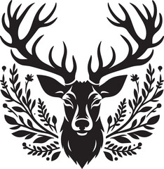 deer head silhouette