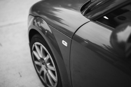close up of car