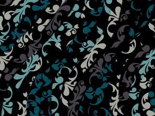 Obraz premium Abstract artistic background print decorative art design wallpaper painting 